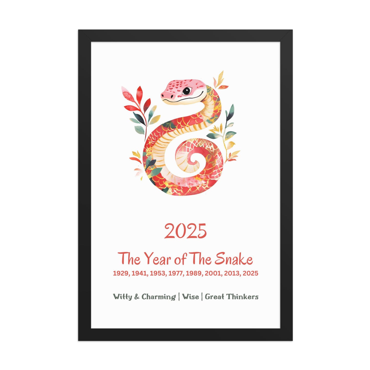 Chinese New Year - Framed poster