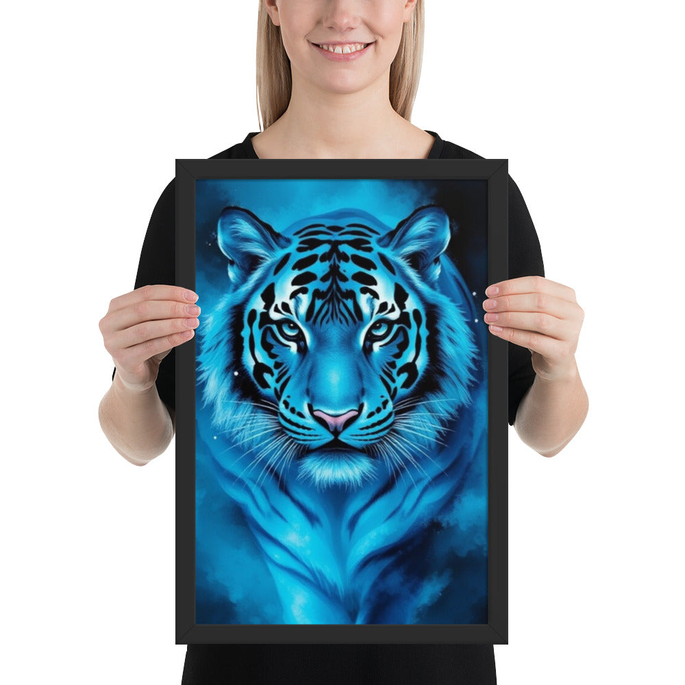 Tiger - Framed Wall Art Print