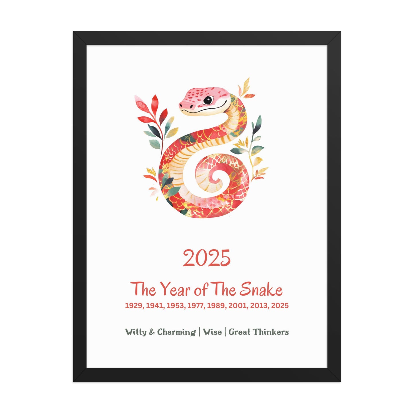 Chinese New Year - Framed poster