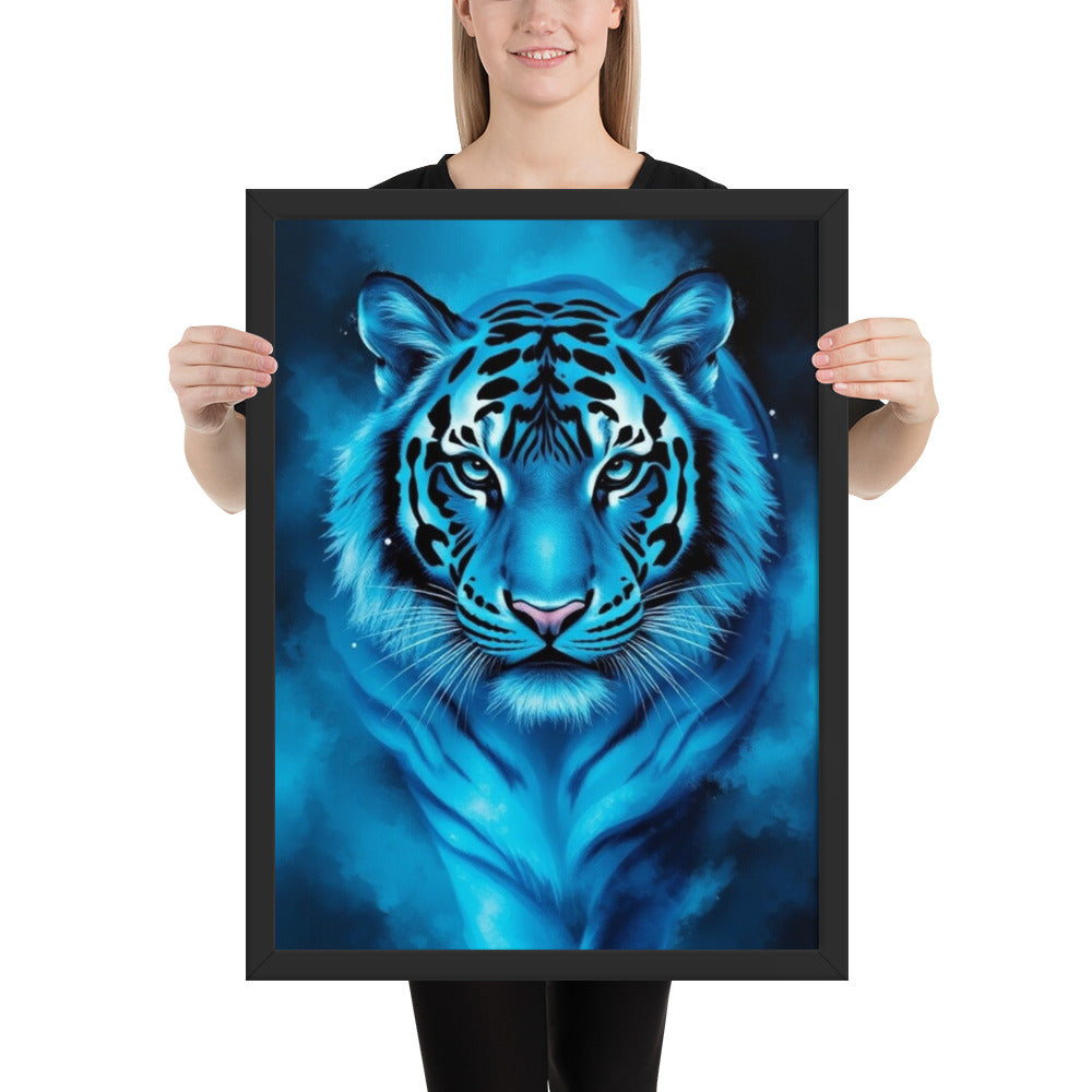 Tiger - Framed Wall Art Print
