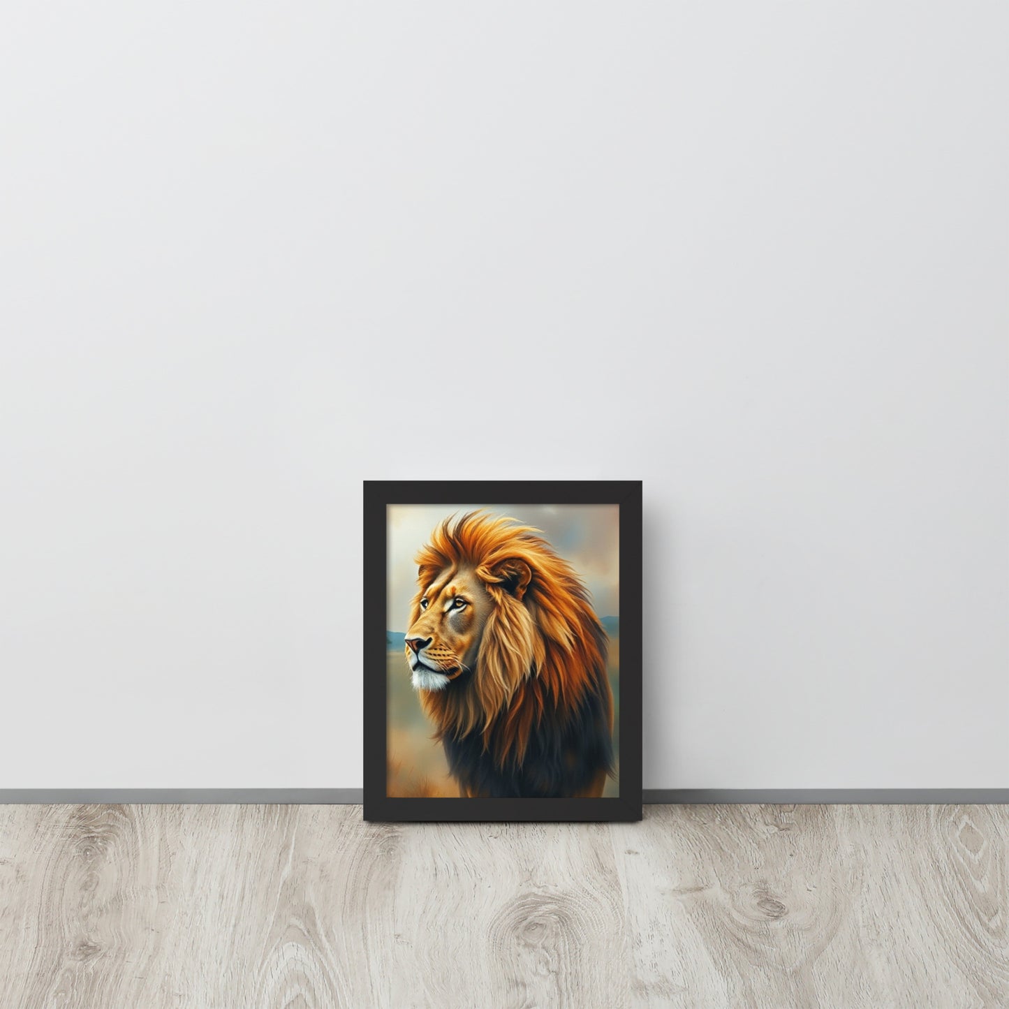 Lion - Framed Wall Art Print