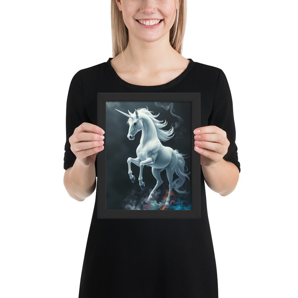 Unicorn - Framed Wall Art Print