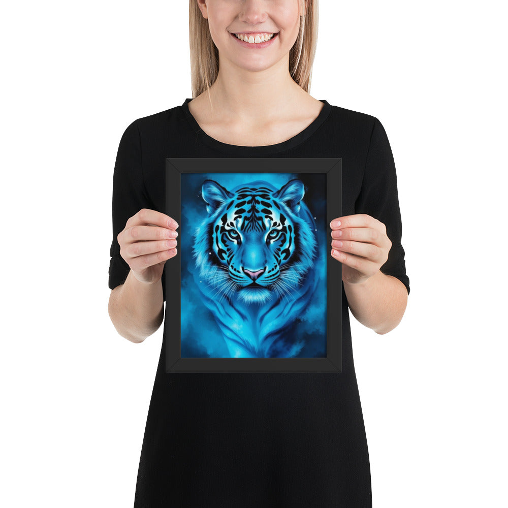 Tiger - Framed Wall Art Print