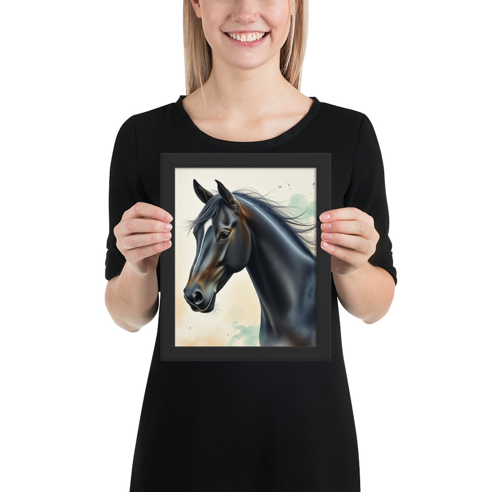 Horse - Framed Wall Art Print