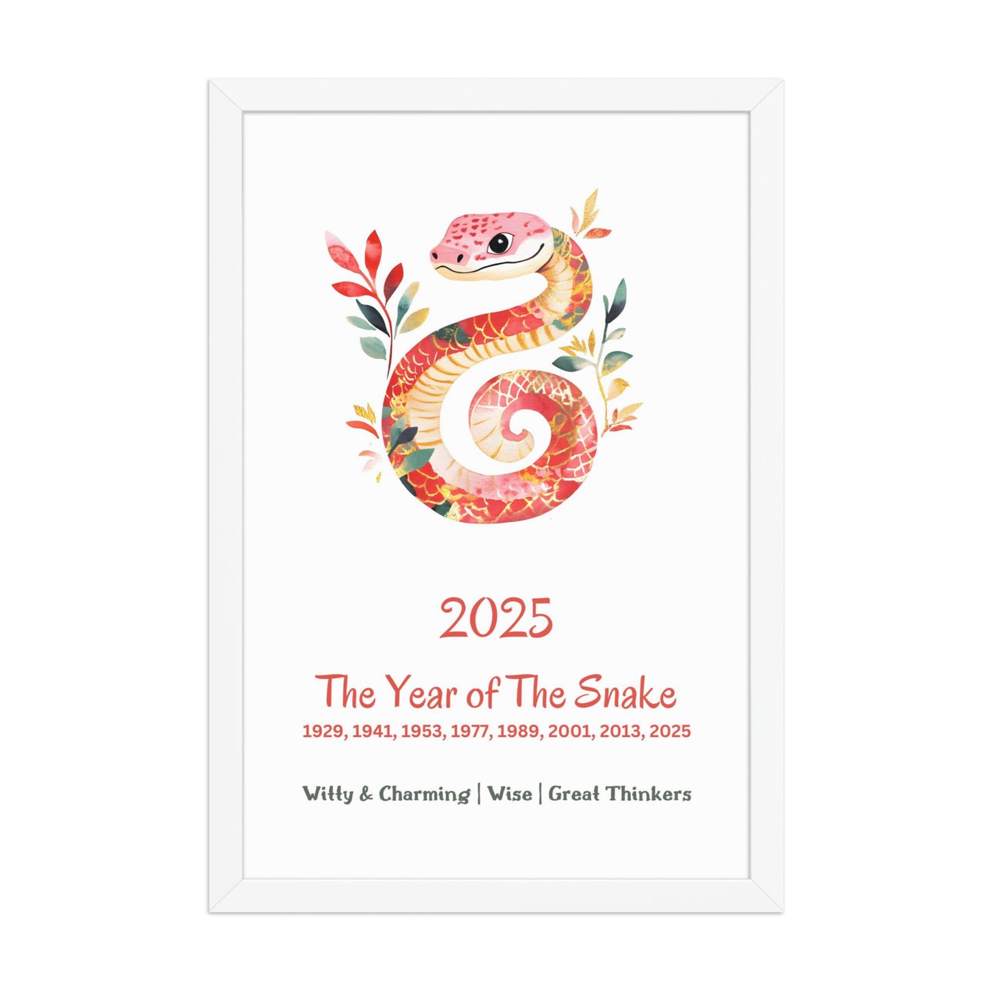 Chinese New Year - Framed poster