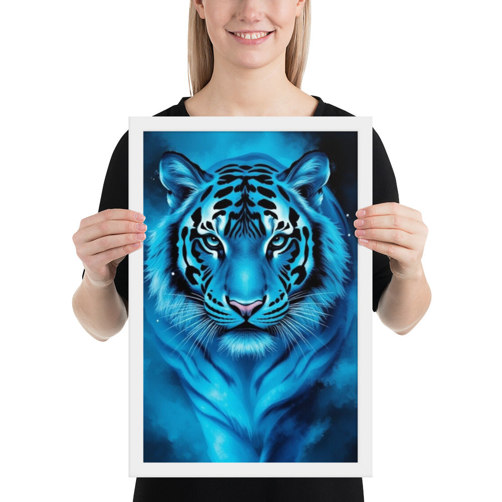 Tiger - Framed Wall Art Print