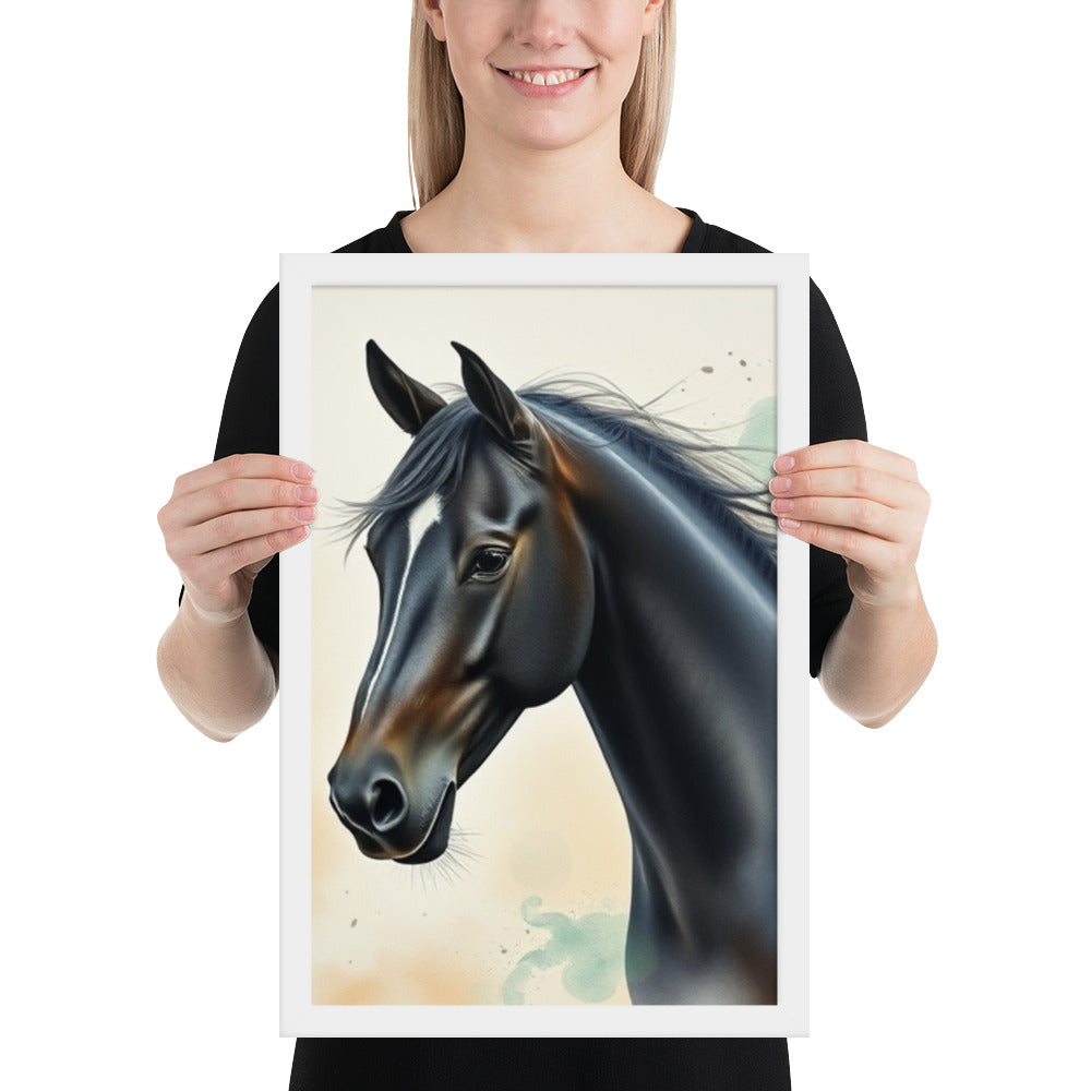 Horse - Framed Wall Art Print
