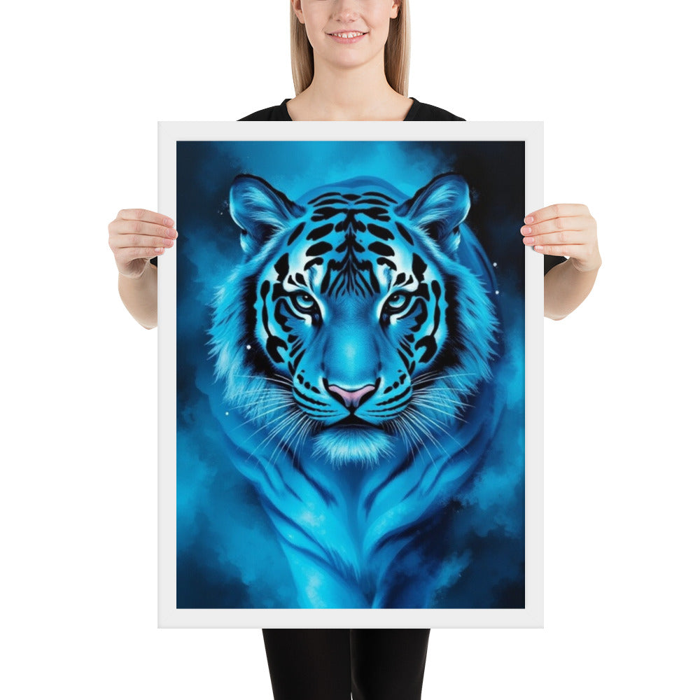 Tiger - Framed Wall Art Print