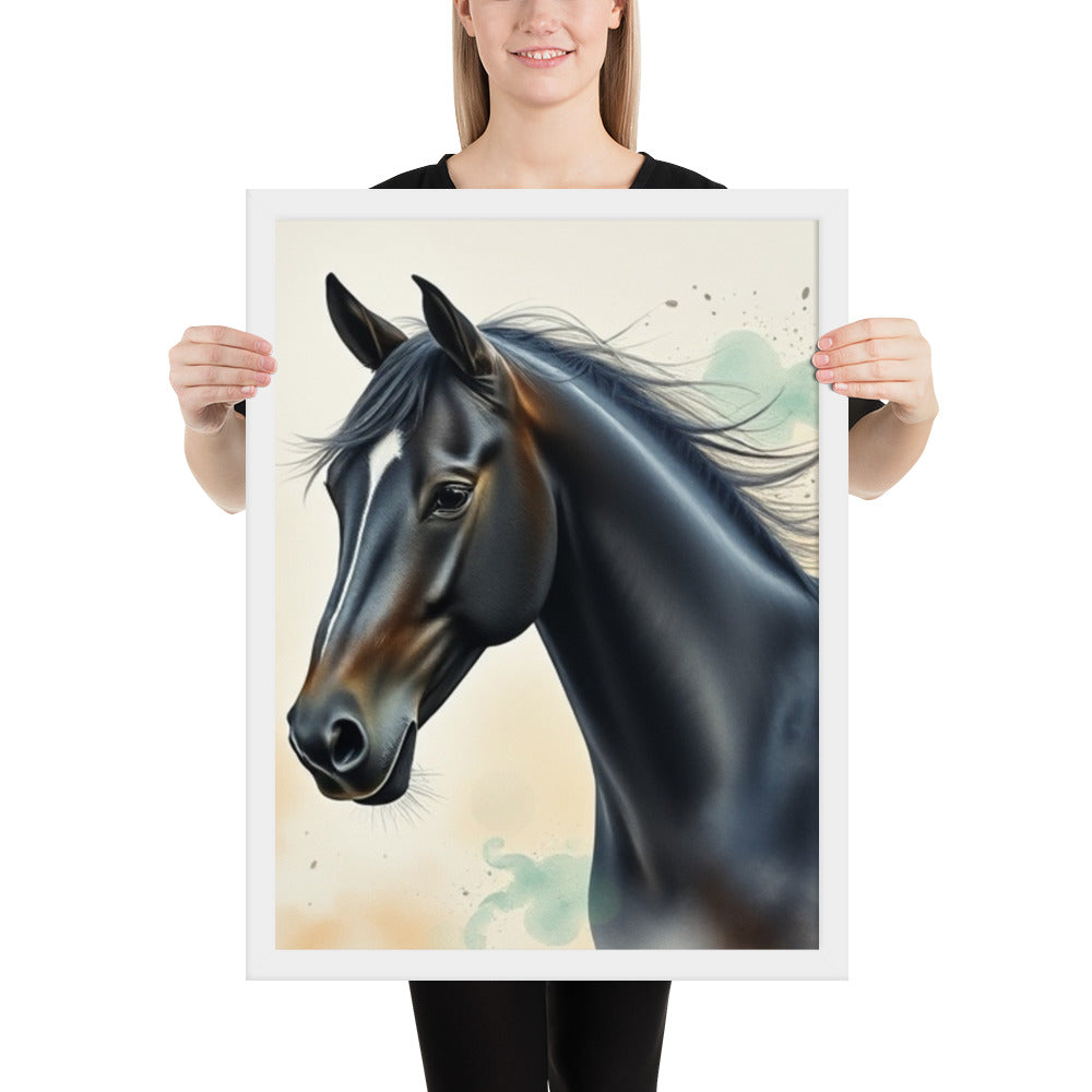 Horse - Framed Wall Art Print