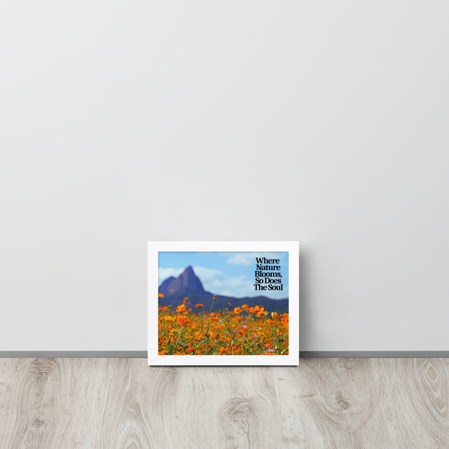 Nature Blooms - Framed Wall Art Print
