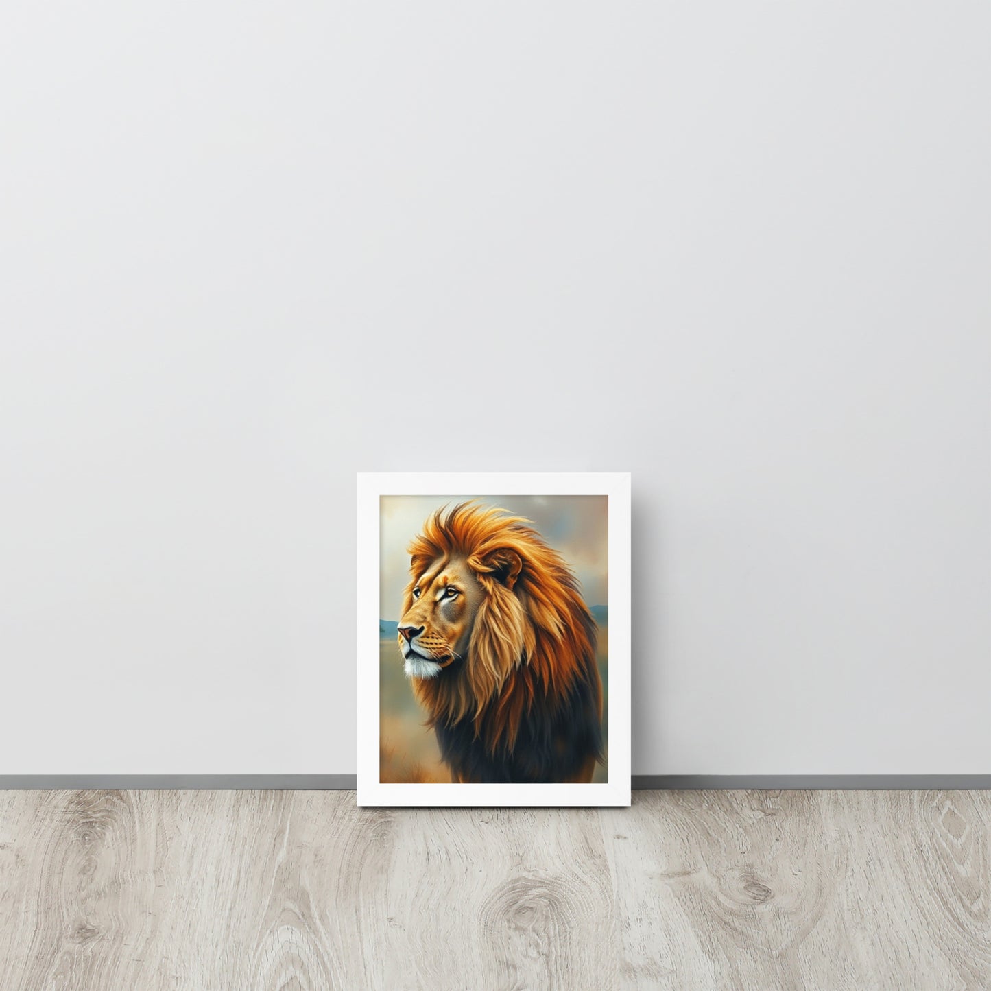 Lion - Framed Wall Art Print