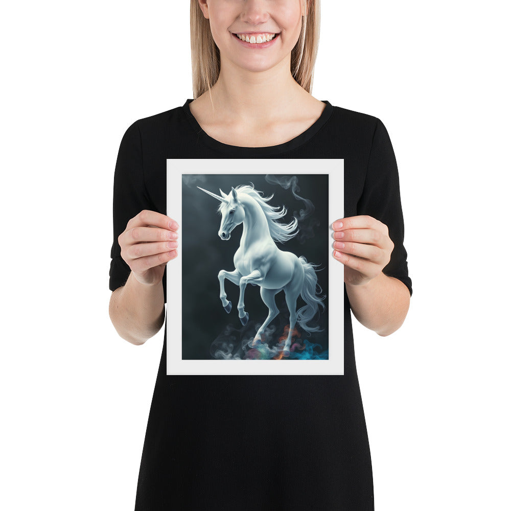 Unicorn - Framed Wall Art Print