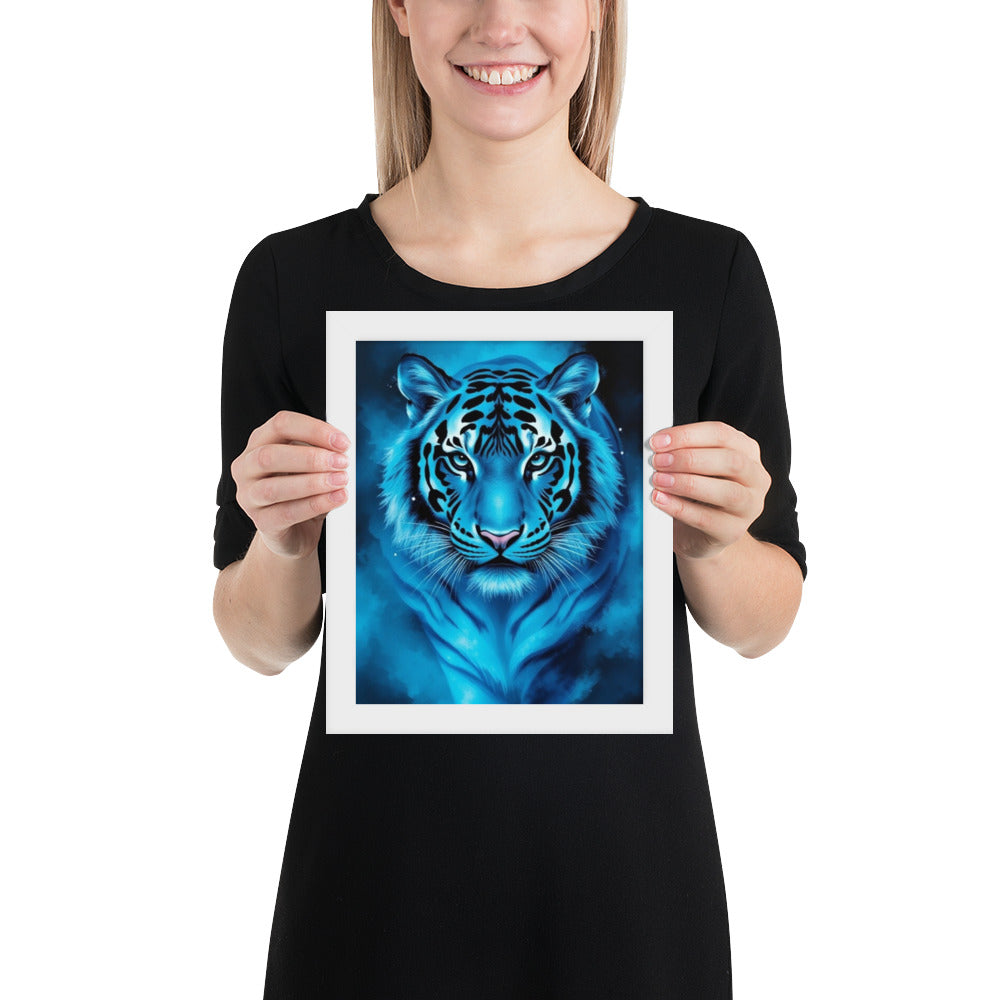 Tiger - Framed Wall Art Print