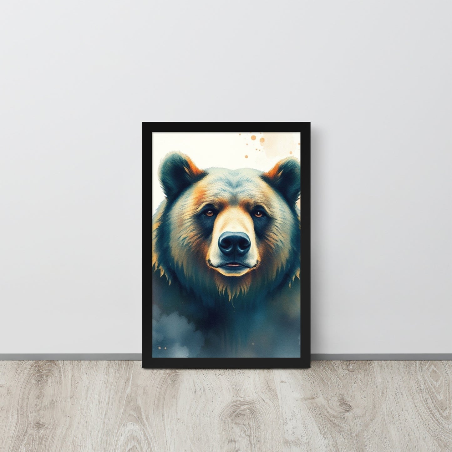 Bear - Framed Wall Art Print