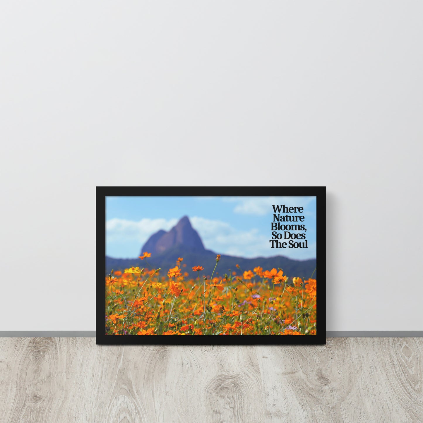 Nature Blooms - Framed Wall Art Print