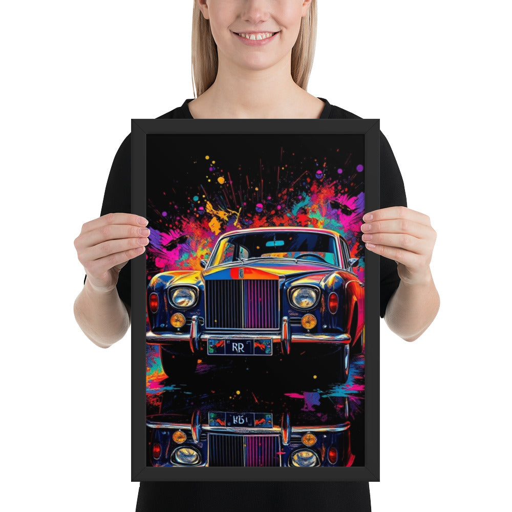 Rolls Royce - Framed Wall Art Print