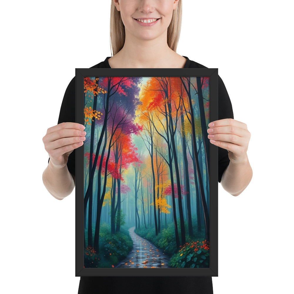 Enchanted Forest - Framed Wall Art Print