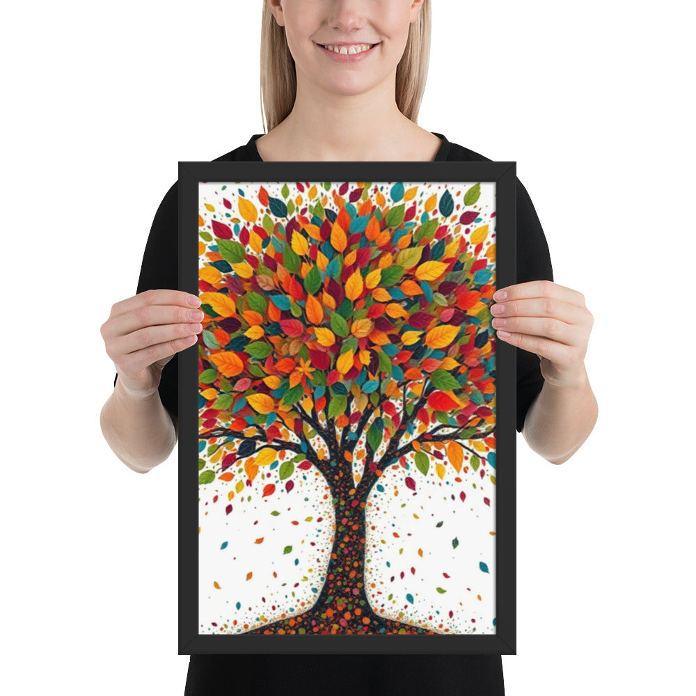 Autumn Bliss - Framed Wall Art Print