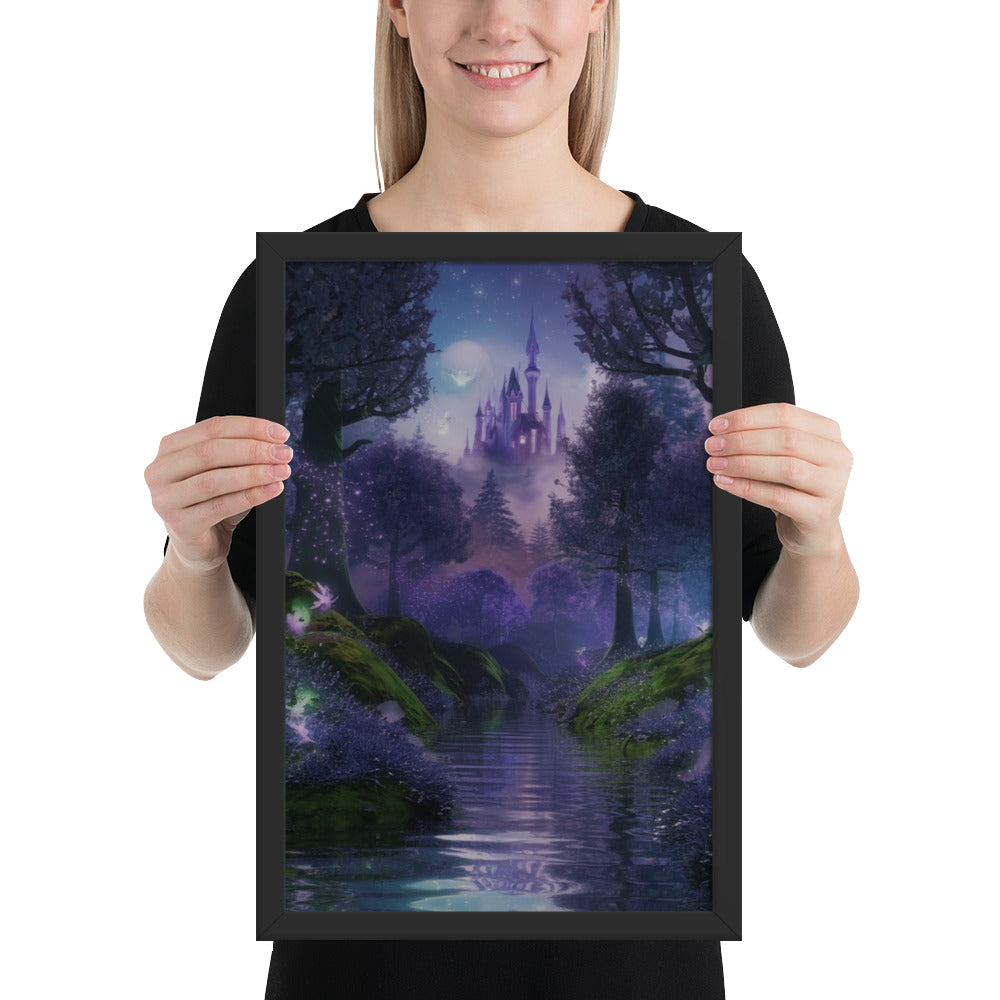 Fairy Tale Forest - Framed Wall Art Print