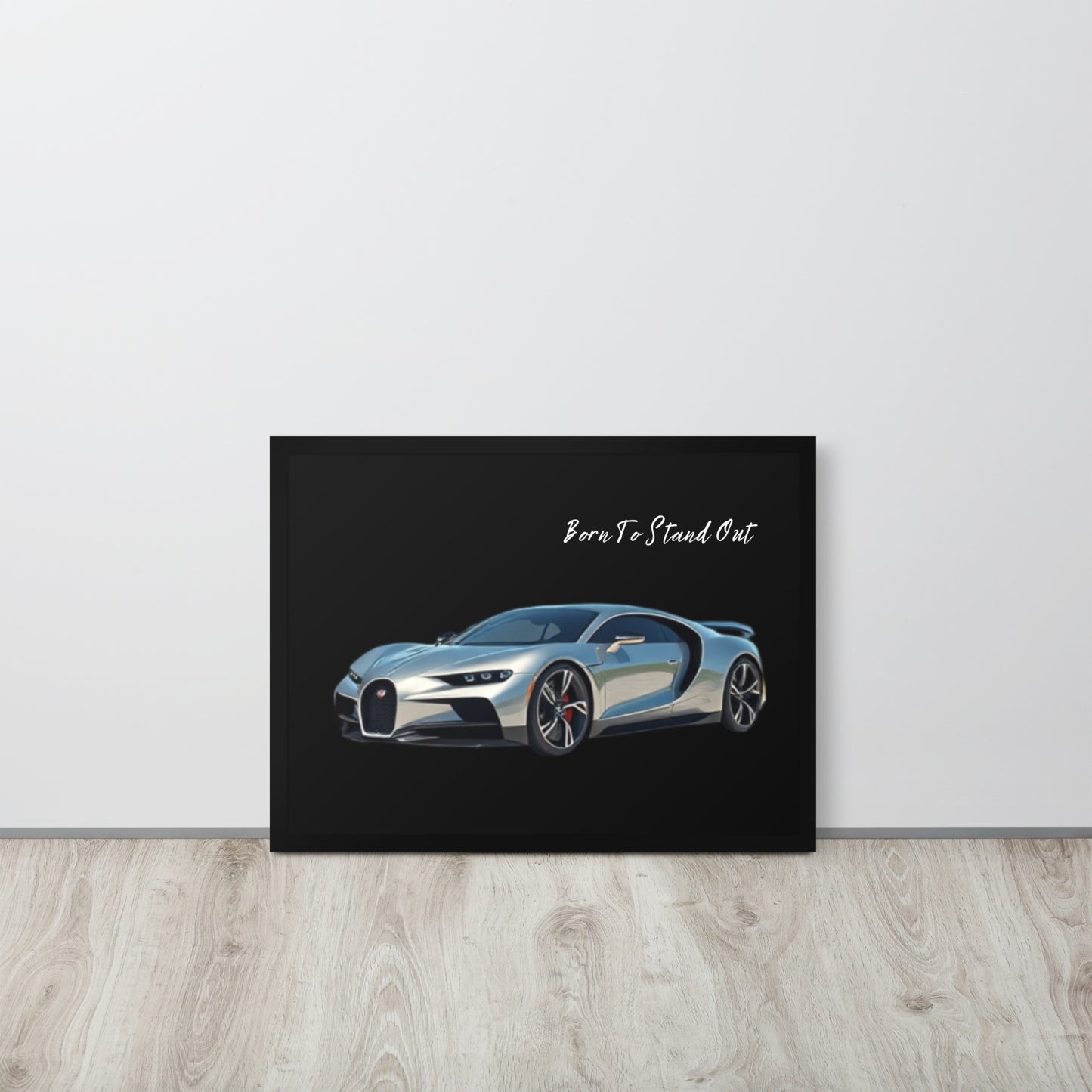 Bugatti Chiron - Framed Wall Art Print