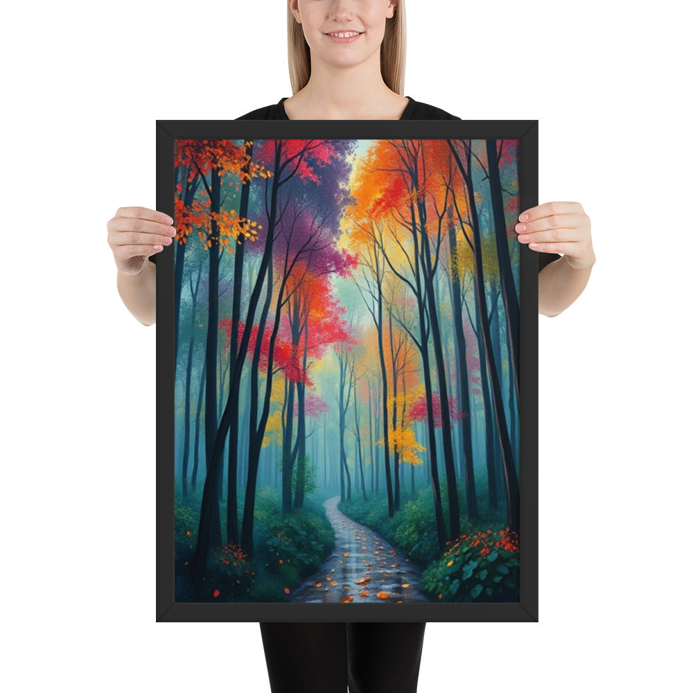 Enchanted Forest - Framed Wall Art Print