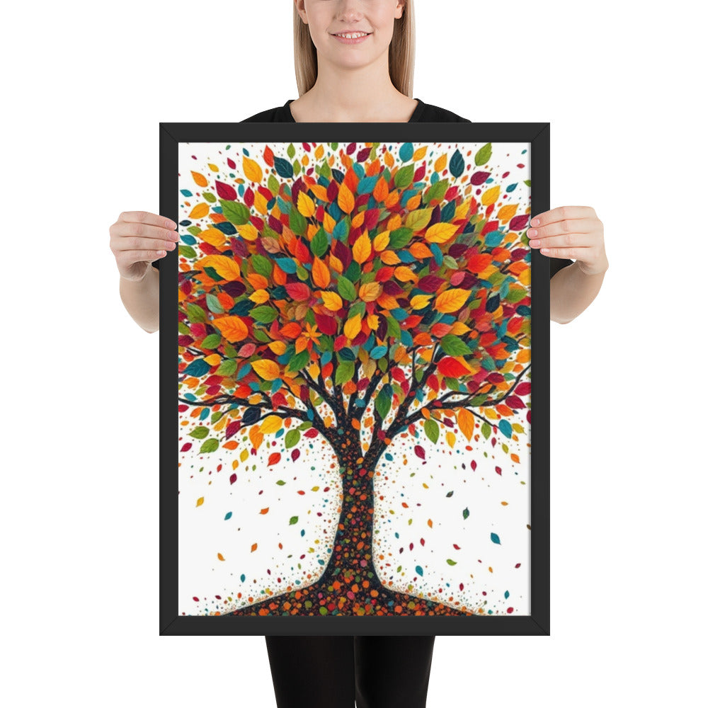 Autumn Bliss - Framed Wall Art Print