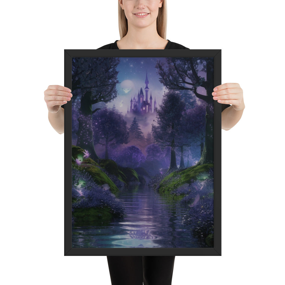 Fairy Tale Forest - Framed Wall Art Print