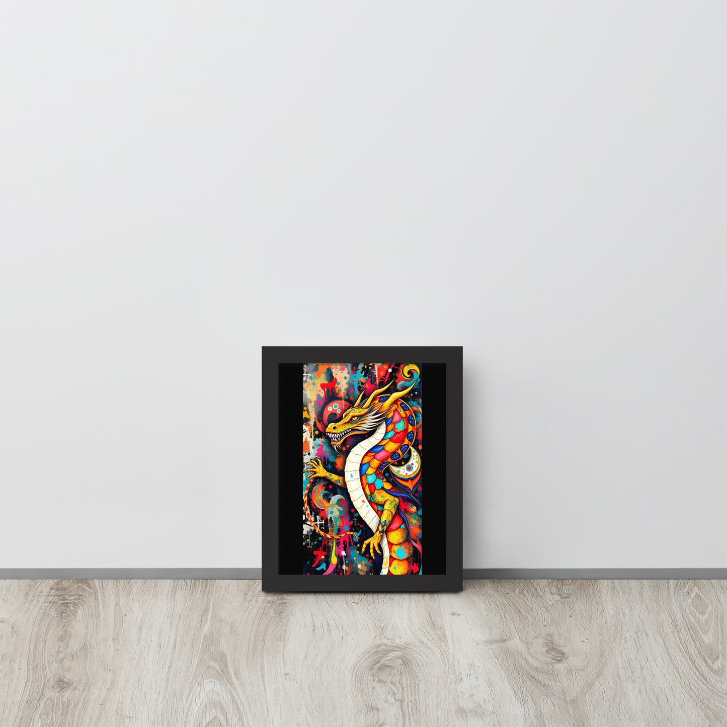 Dragon - Framed Wall Art Print