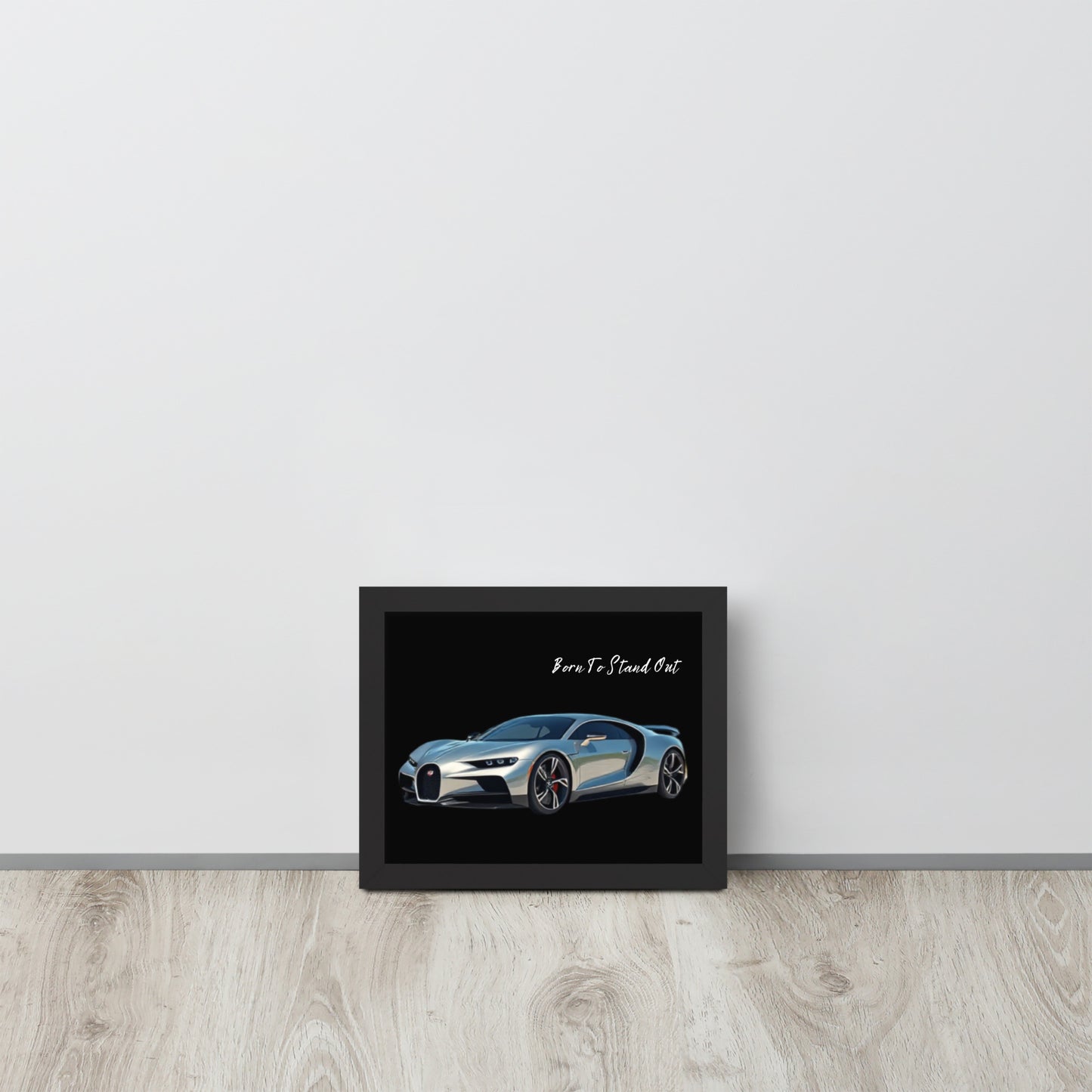 Bugatti Chiron - Framed Wall Art Print