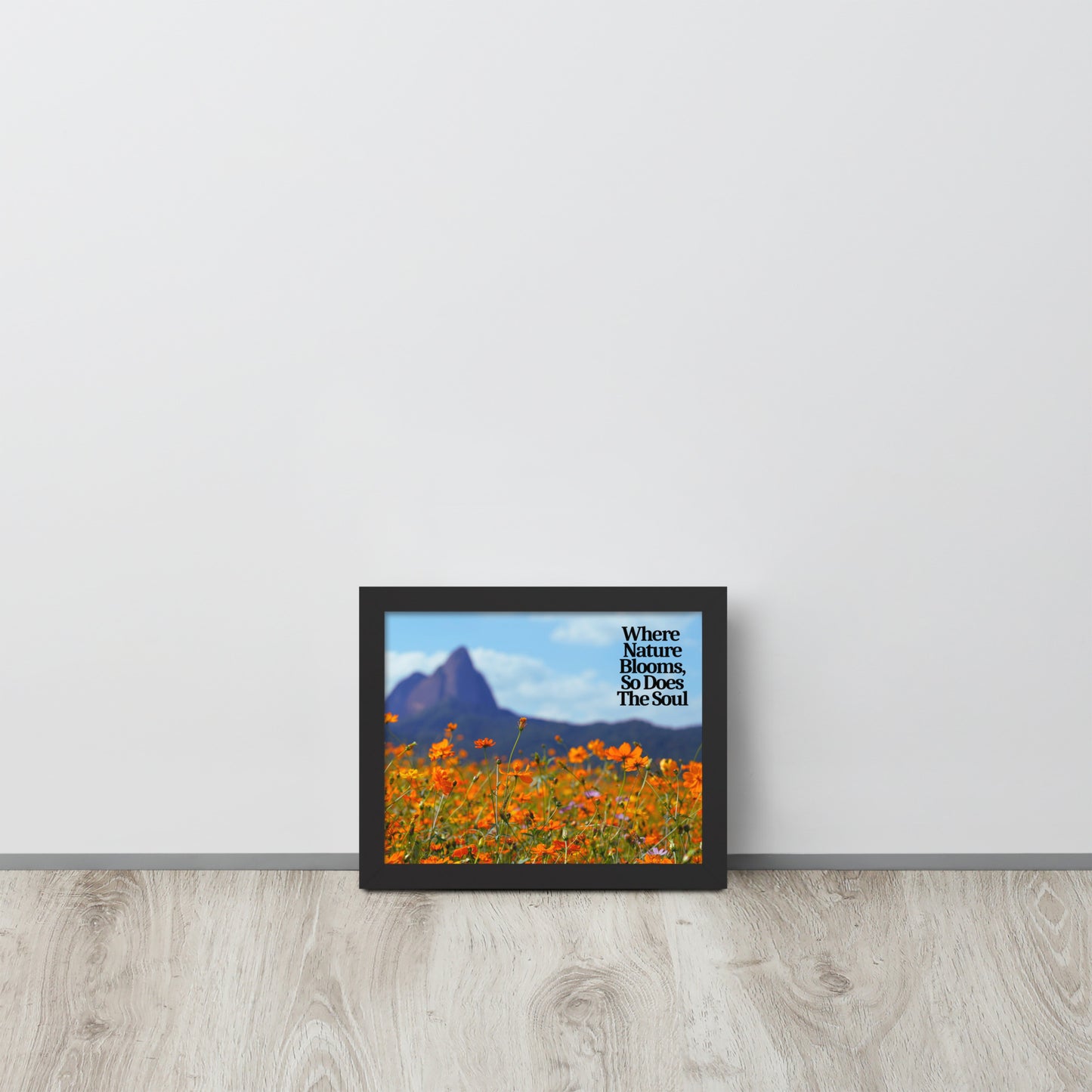 Nature Blooms - Framed Wall Art Print