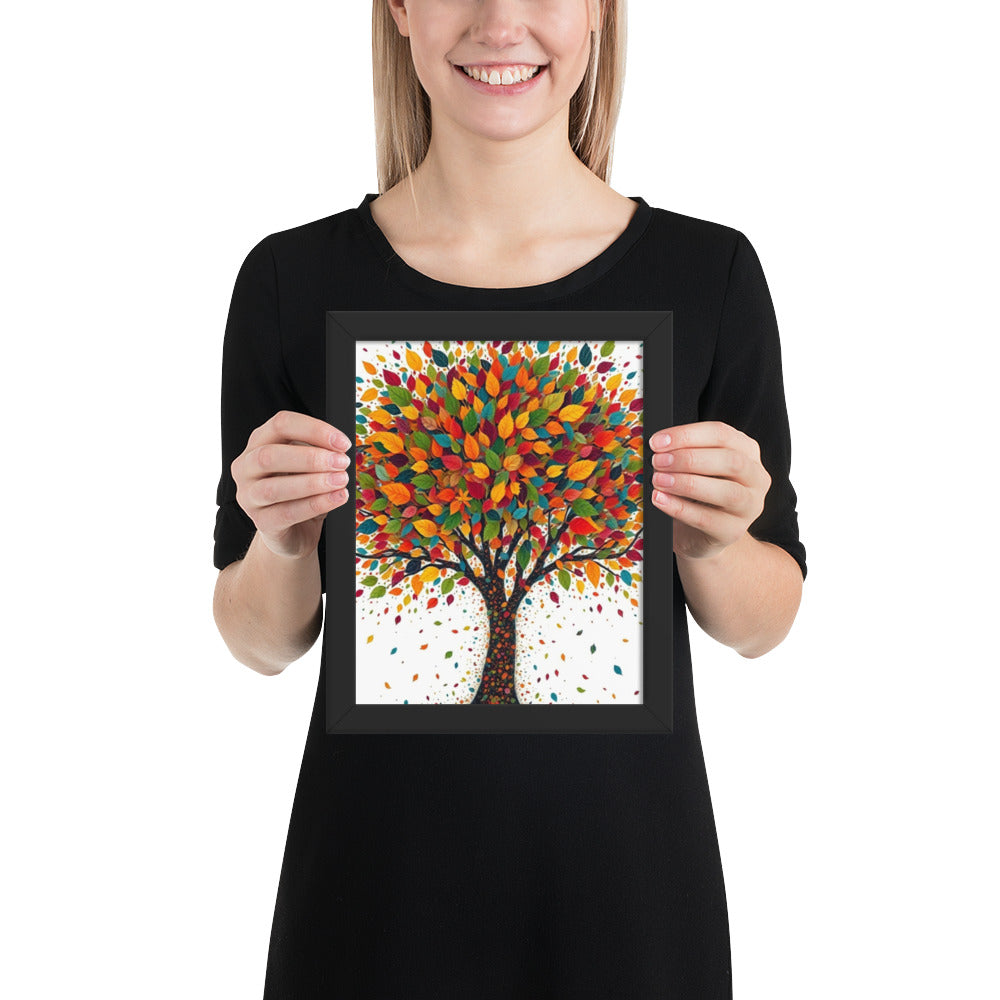 Autumn Bliss - Framed Wall Art Print