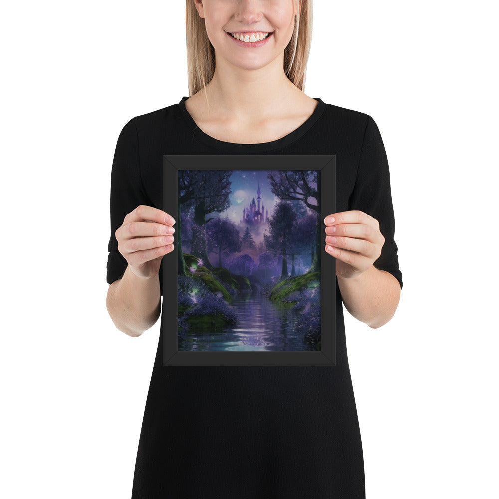 Fairy Tale Forest - Framed Wall Art Print