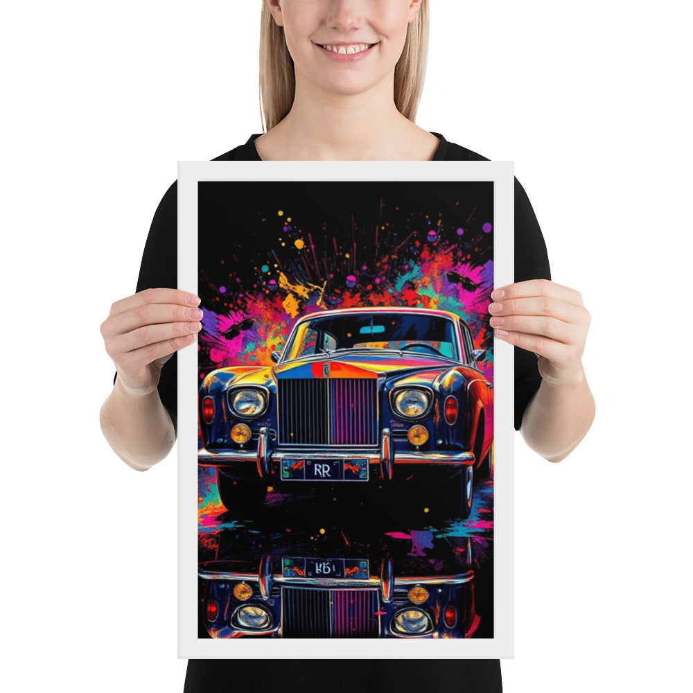 Rolls Royce - Framed Wall Art Print