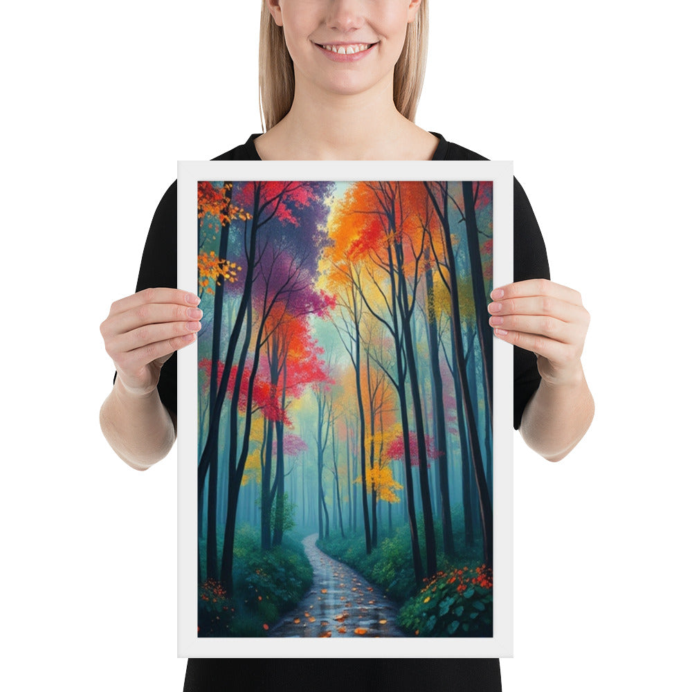 Enchanted Forest - Framed Wall Art Print