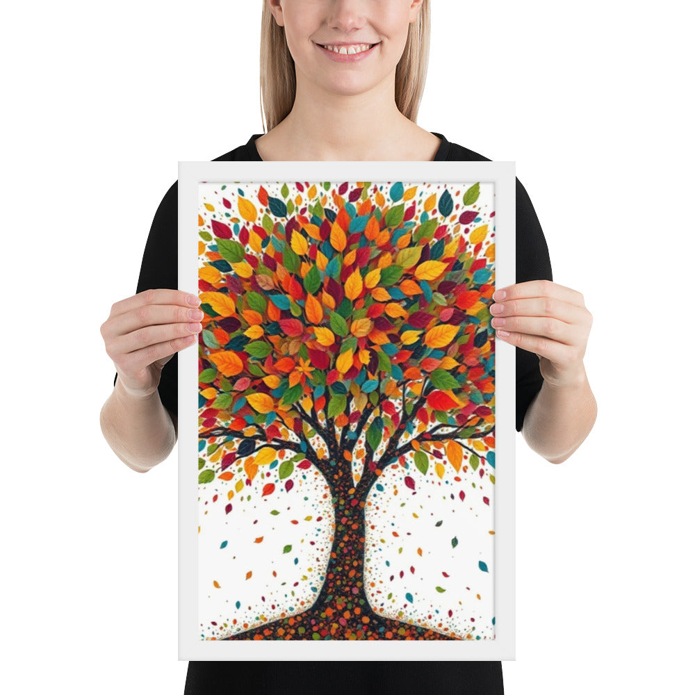 Autumn Bliss - Framed Wall Art Print