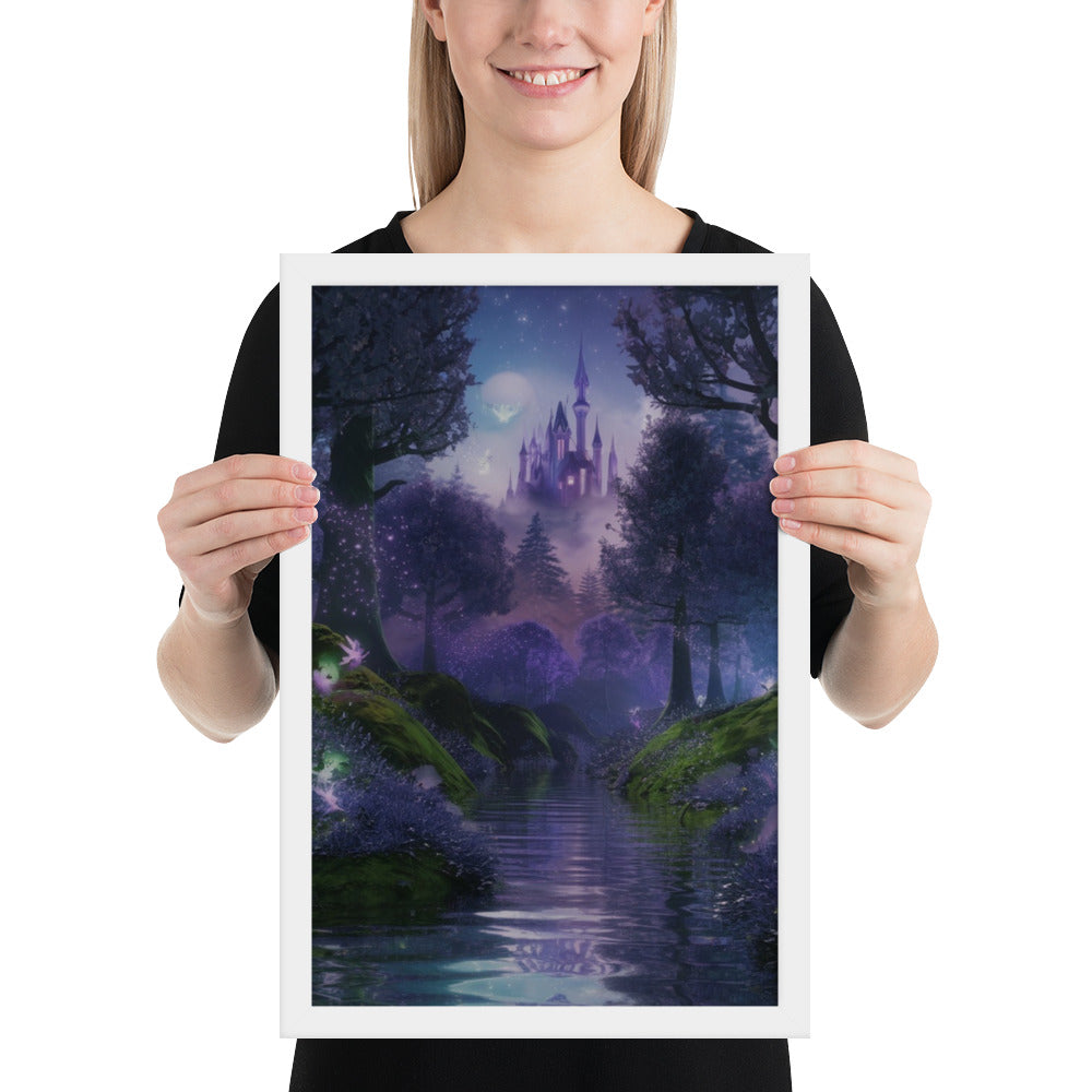 Fairy Tale Forest - Framed Wall Art Print