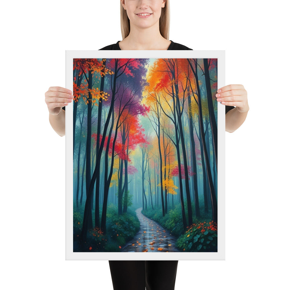 Enchanted Forest - Framed Wall Art Print