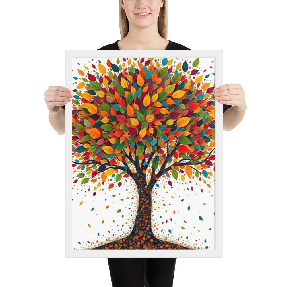 Autumn Bliss - Framed Wall Art Print