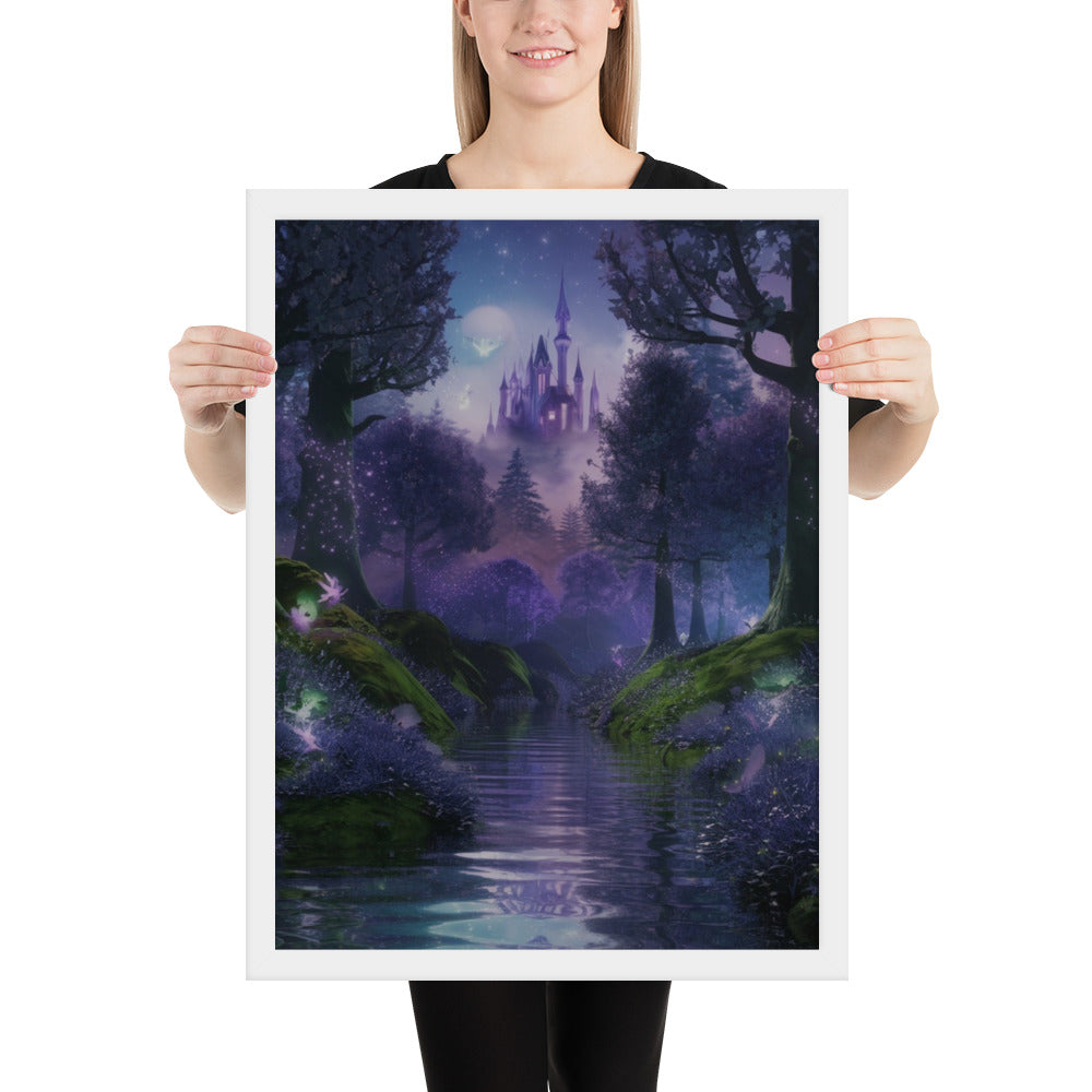 Fairy Tale Forest - Framed Wall Art Print