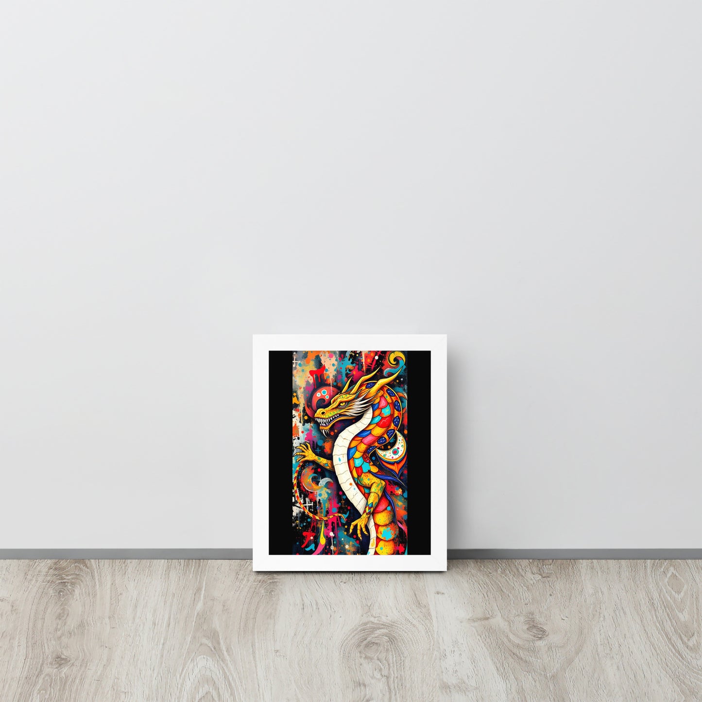 Dragon - Framed Wall Art Print