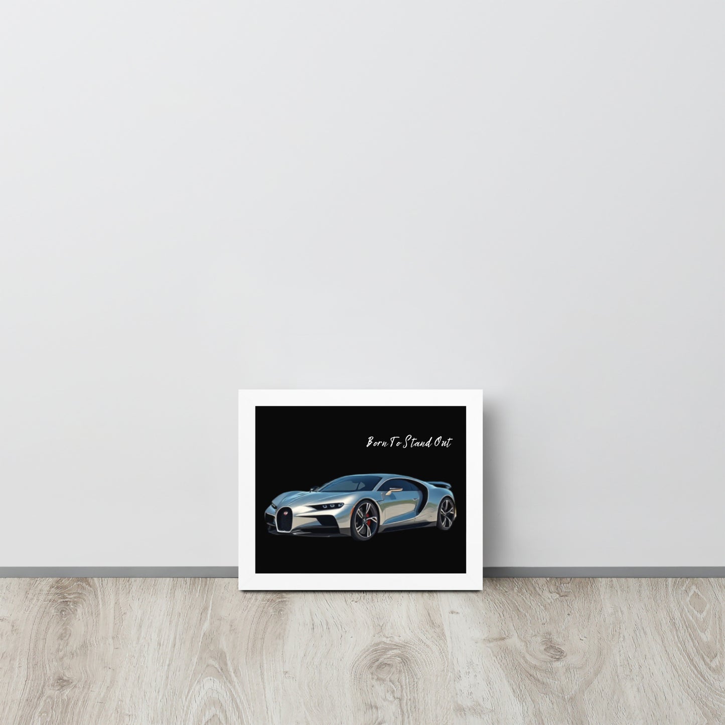 Bugatti Chiron - Framed Wall Art Print