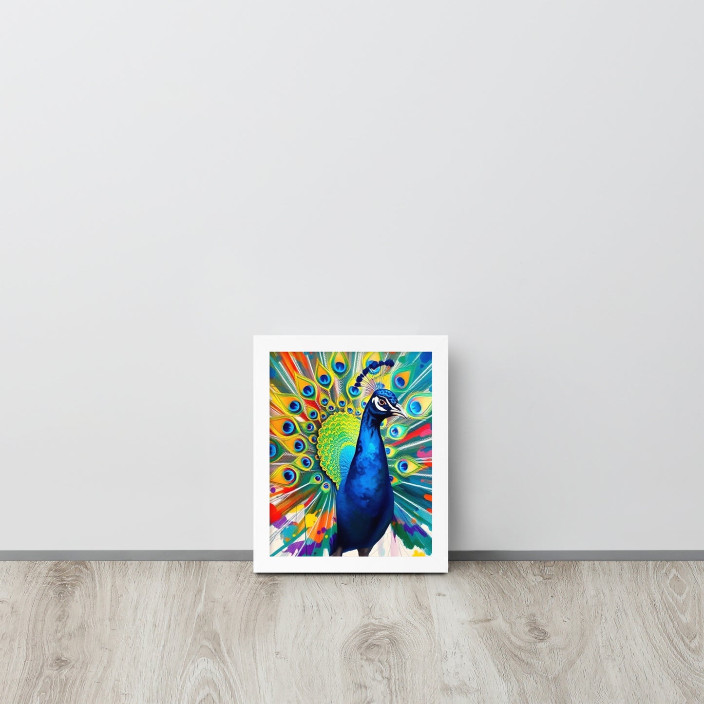 Peacock - Framed Wall Art