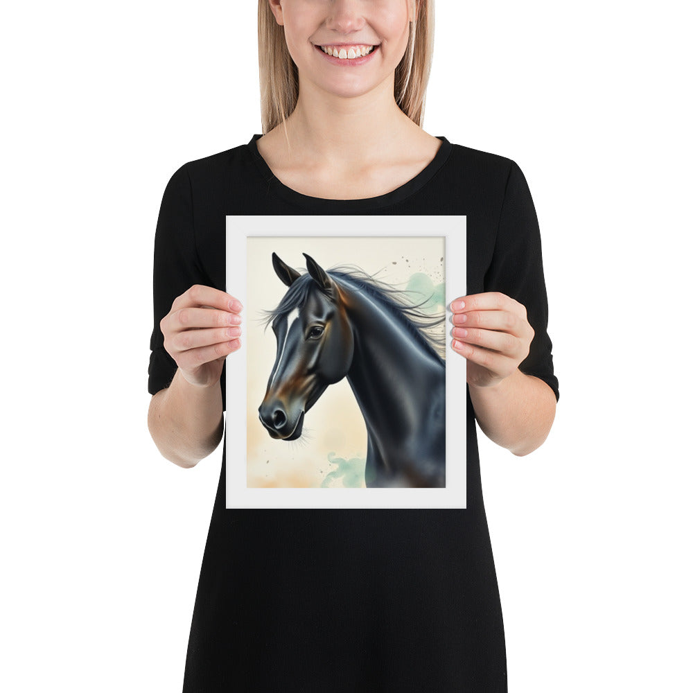 Horse - Framed Wall Art Print