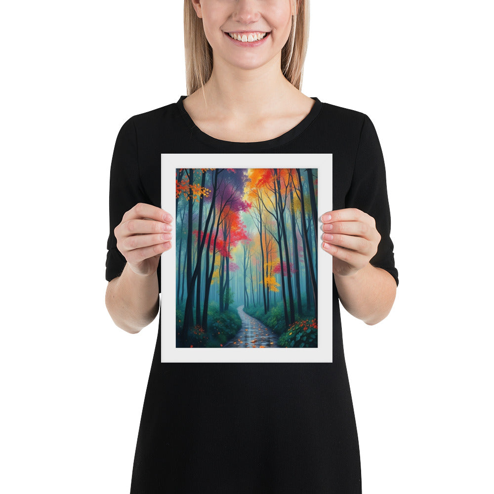 Enchanted Forest - Framed Wall Art Print